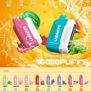 LANA Ultra II 16000口拋棄式電子煙| 磁吸換彈| 買3送主機